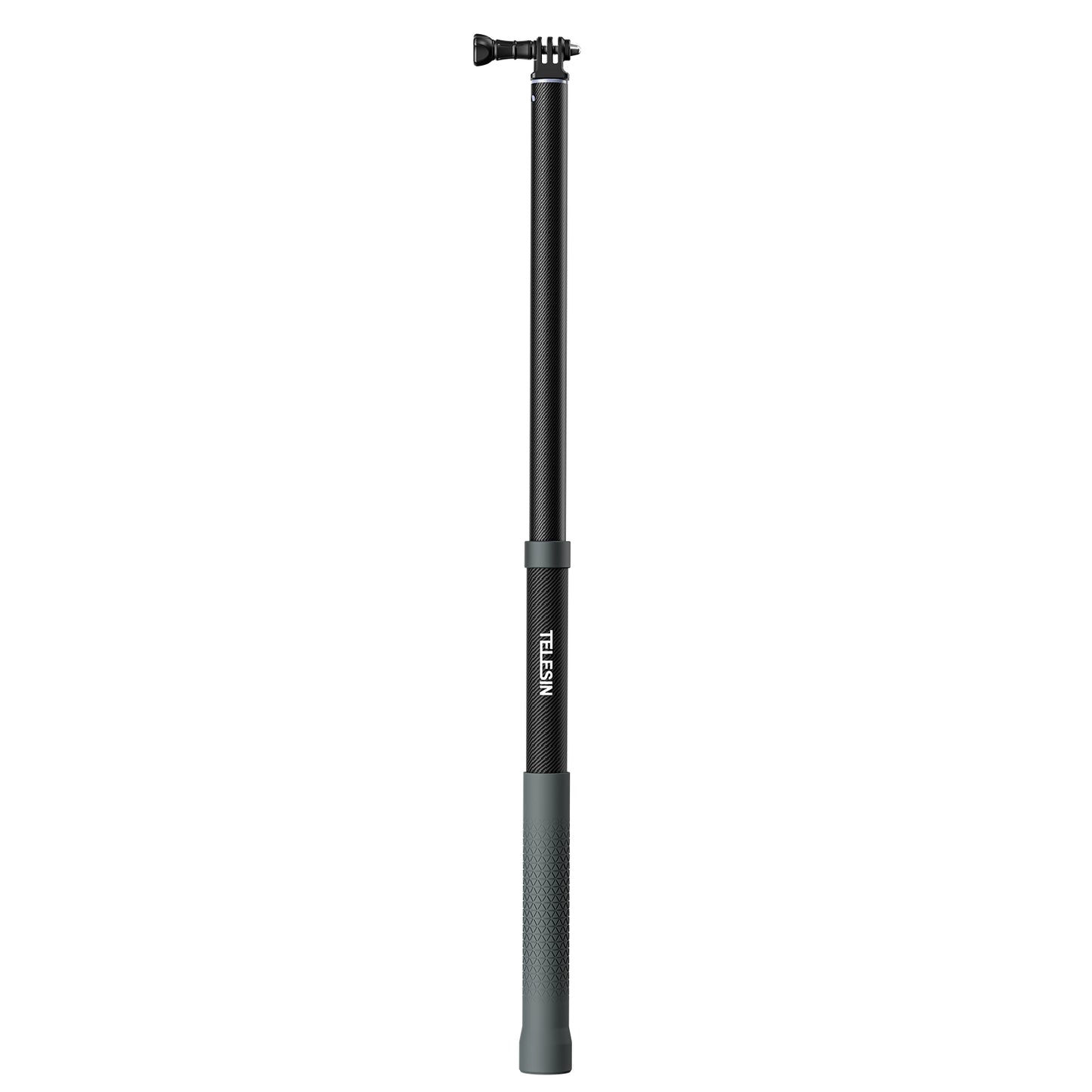 Telesin MNP-002 Selfie Stick 120 cm voor actioncamera en smartphone - Carbon - GoPro Selfie sticks