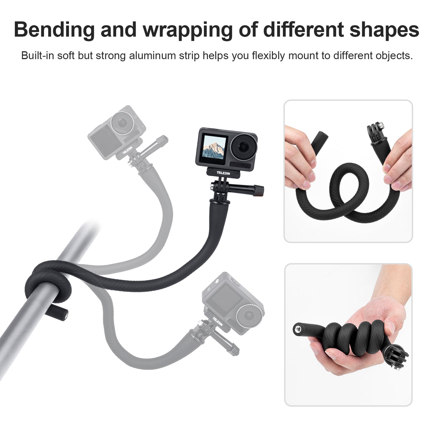 Telesin FM-002 Flexible arm for action cam