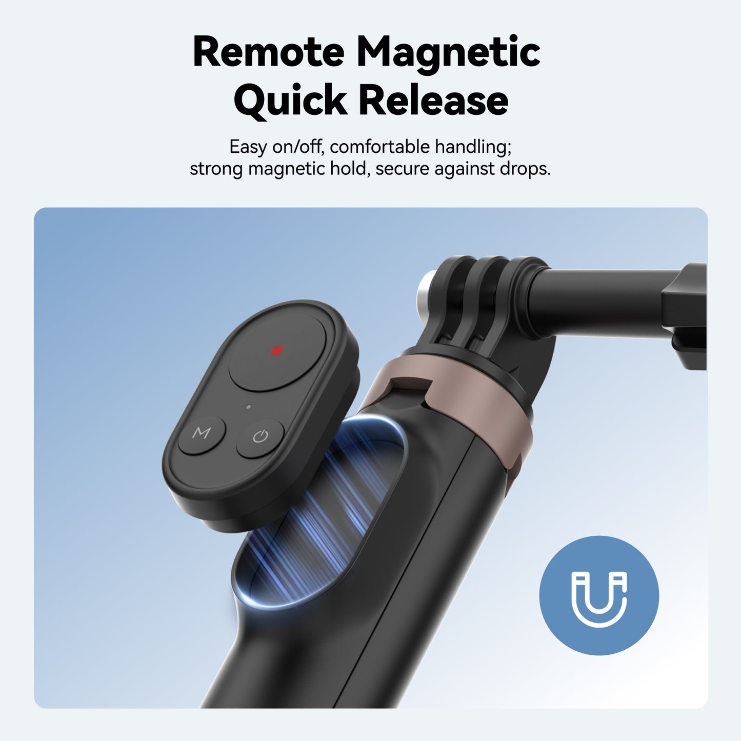 Telesin Vlog Selfie Stick voor GoPro, DJI en Smartphone - Met bluetooth remote - GoPro-accessoires