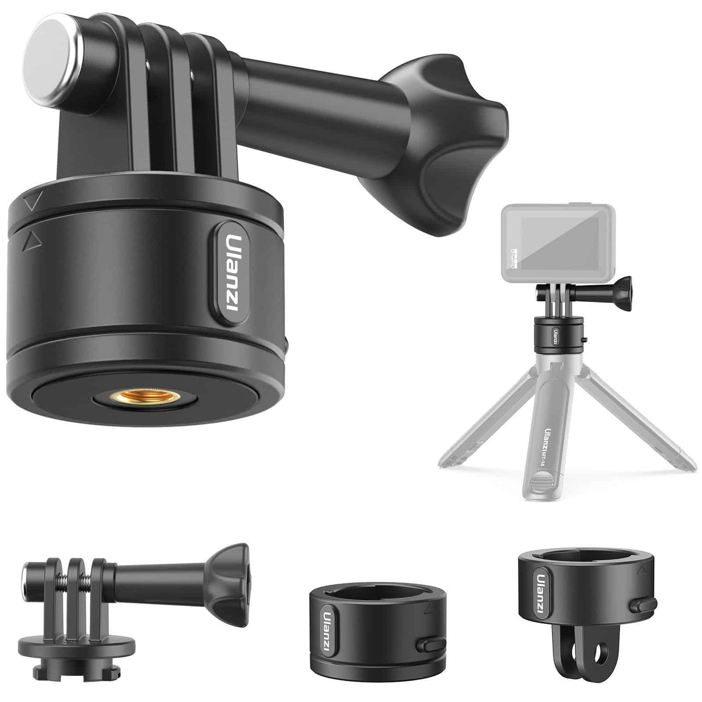 Ulanzi Go Quick II set: Magnetische GoPro Quick Release Mount - GoPro Mounts