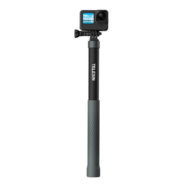 Telesin MNP-002 Selfie Stick 120 cm voor actioncamera en smartphone - Carbon - GoPro Selfie sticks