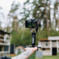 Hohem iSteady V2S smartphone gimbal met AI-sensor en lampje - Gimbals