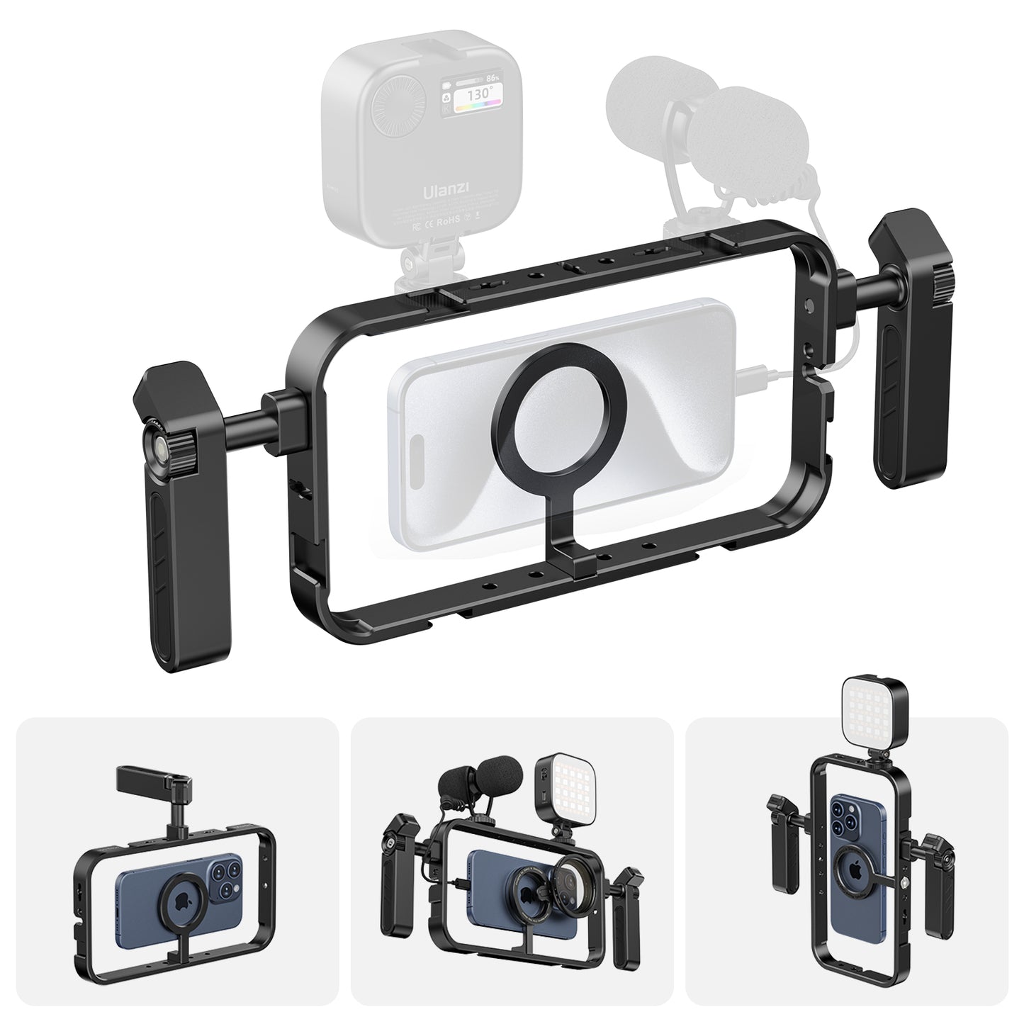 Ulanzi MG-001 Magnetische smartphone cage / video rig - Video Rigs