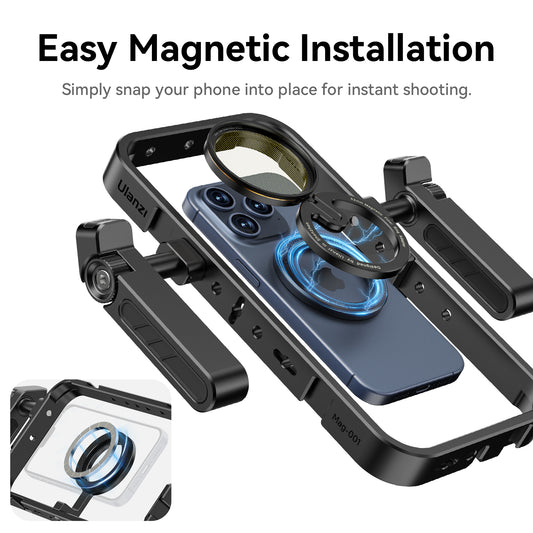 Ulanzi MG-001 Magnetische smartphone cage / video rig - Video Rigs