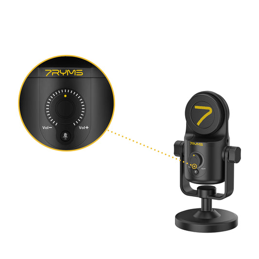 7RYMS SR-USB Mini Condensator USB Microfoon - Studiomicrofoons