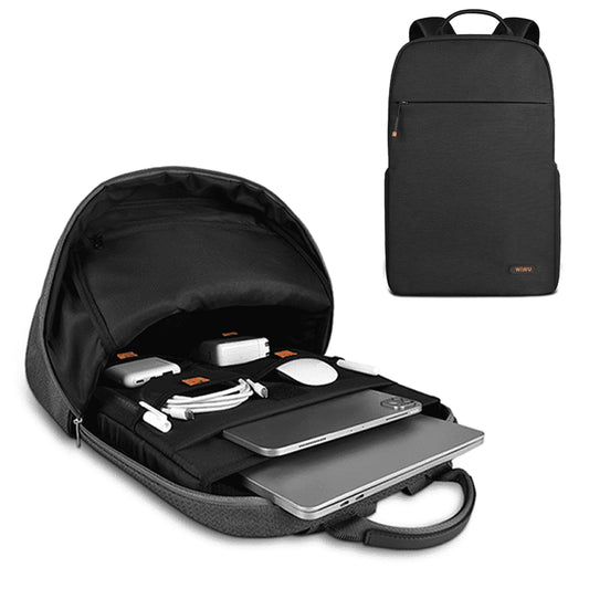 WiWu Pilot - Backpack for laptop and accessories - Black