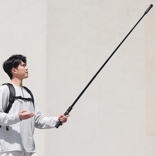Ulanzi TT52 Selfie Stick Statief - 150 cm - 2-in-1 ontwerp - Zwart - GoPro Tripods
