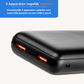 MOJOGEAR MINI XL 20.000 mAh EXTRA FAST powerbank met USB-C naar USB kabel Extra Sterk 3m - Powerbanks