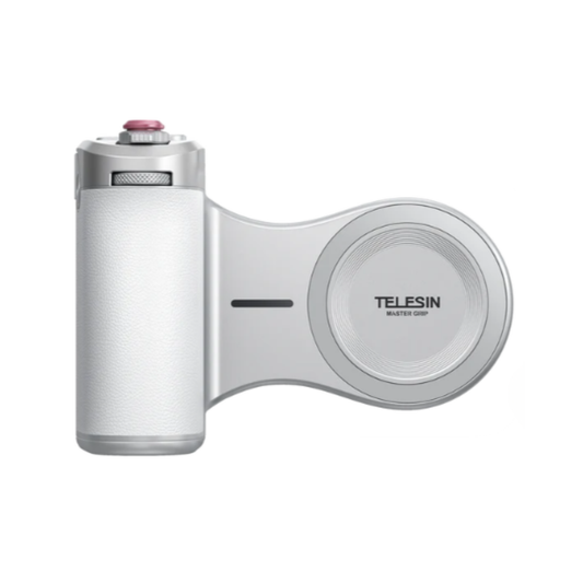 Telesin Master Grip voor iPhone 18/17/16/15/14/13/12 - Wit - Handgrips