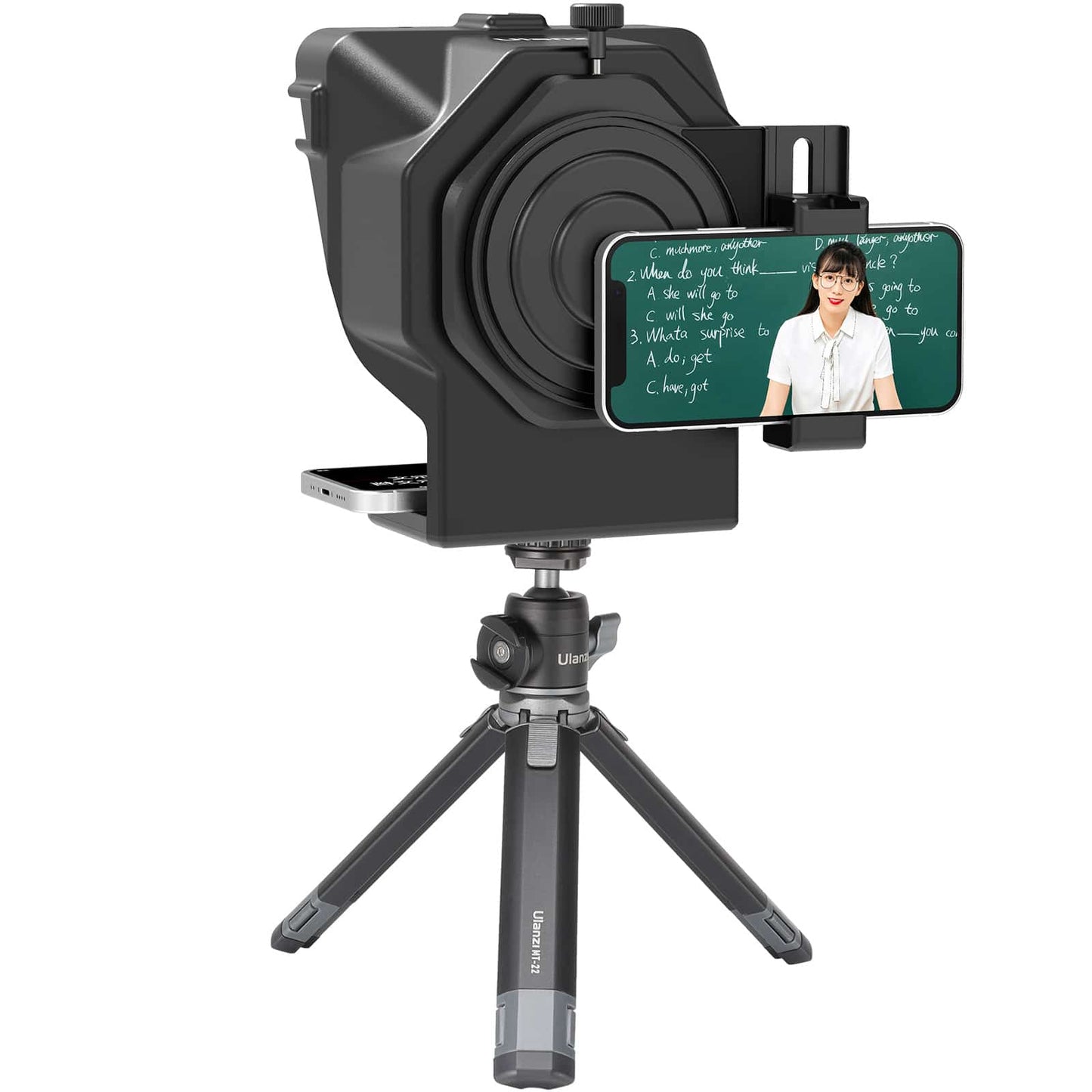 Ulanzi PT-15 Universele Autocue - Teleprompter voor smartphone en camera - Obsolete