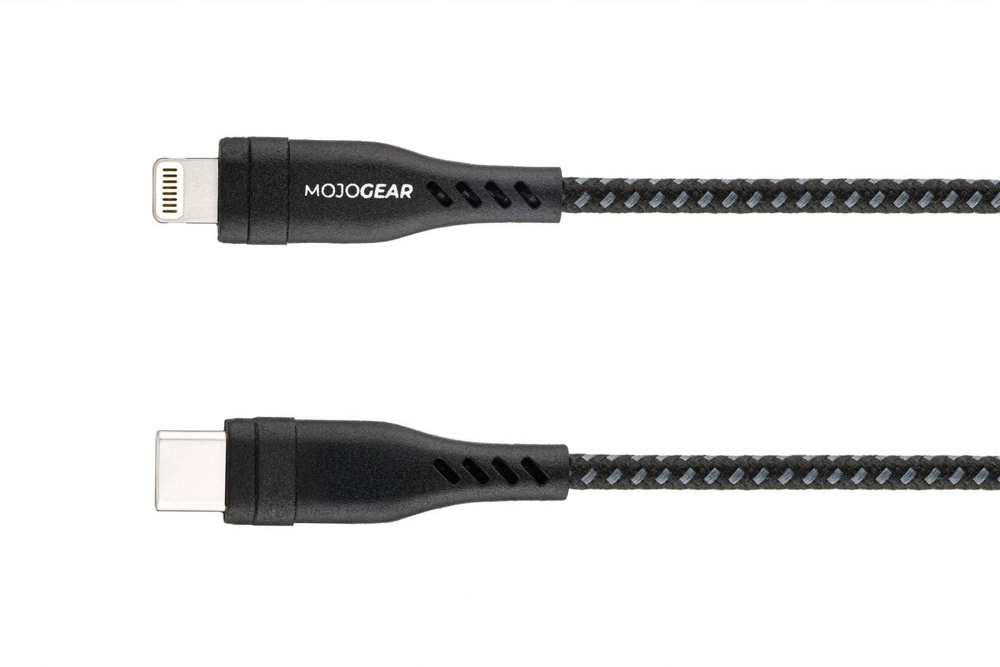 2x MOJOGEAR Apple Lightning naar USB-C kabel Extra Sterk [DUOPACK] - Telefoonkabels