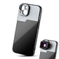 MOJOGEAR 17mm lens case voor iPhone 13 en 14 - Zwart/Grijs - Beschermhoezen