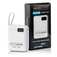MOJOGEAR MINI GO 10,000mAh power bank with cables - White