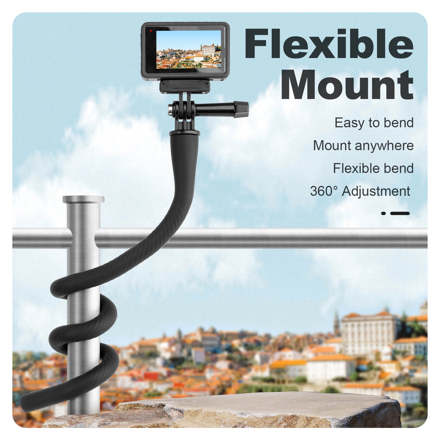 Telesin FM-002 Flexible arm for action cam