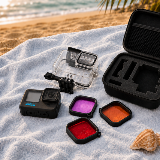 MOJOGEAR Duikfilters voor MOJOGEAR GoPro Hero 13 behuizing - GoPro Onderwater-accessoires