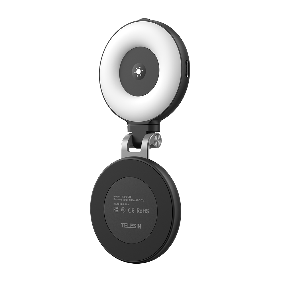 Telesin CO3 Selfie Light MagSafe - Zwart - Videoverlichting