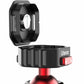 Ulanzi U-100 rotating tripod head with ball head and Cold Shoe mount