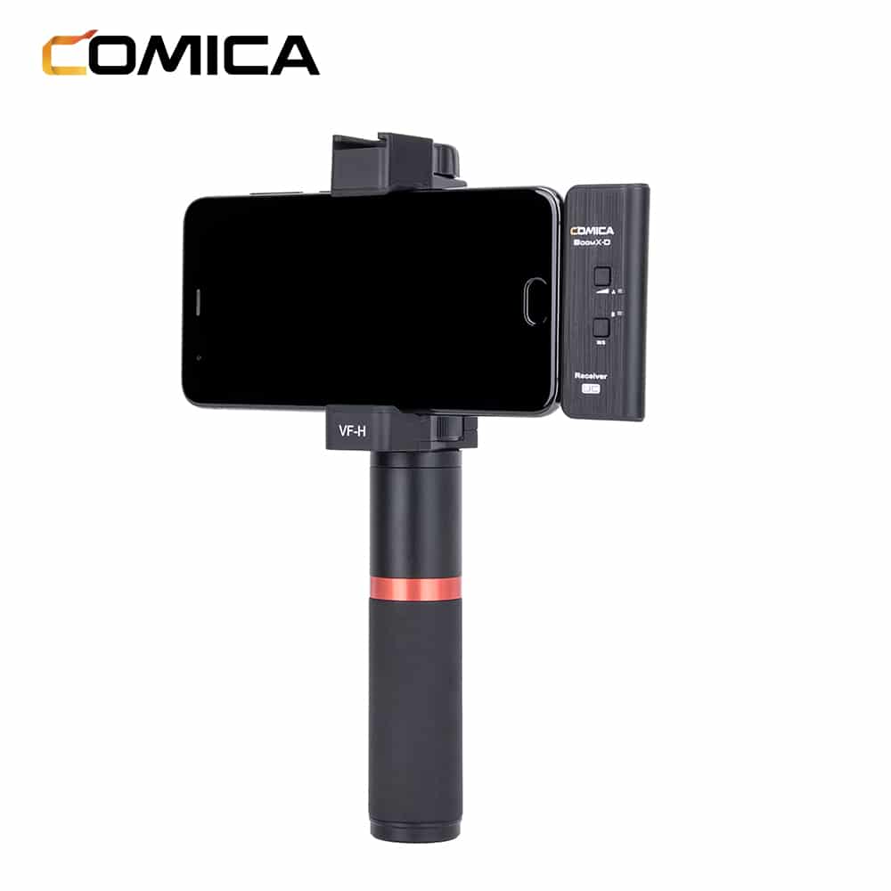 Comica BoomX-D UC2 draadloze microfoon-set met 2 zenders en USB-C-ontvanger - Draadloze microfoons