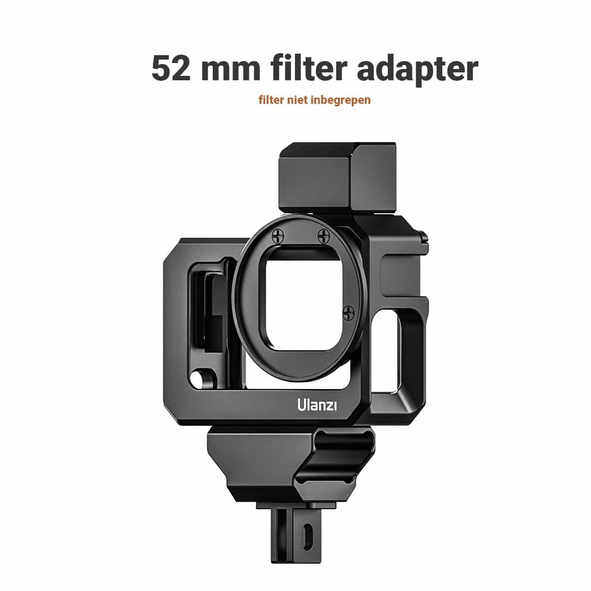 Ulanzi GoPro Hero 9 / Hero 10 / Hero 11 / Hero 12 vlog cage metal G9-5