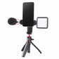 Ulanzi ST-22 360º rotatable and tiltable phone holder for tripod - with 2 Cold Shoe Mounts