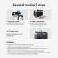 Telesin S4-WTP-12 Waterproof Case for DJI Osmo Action 6 - Transparent