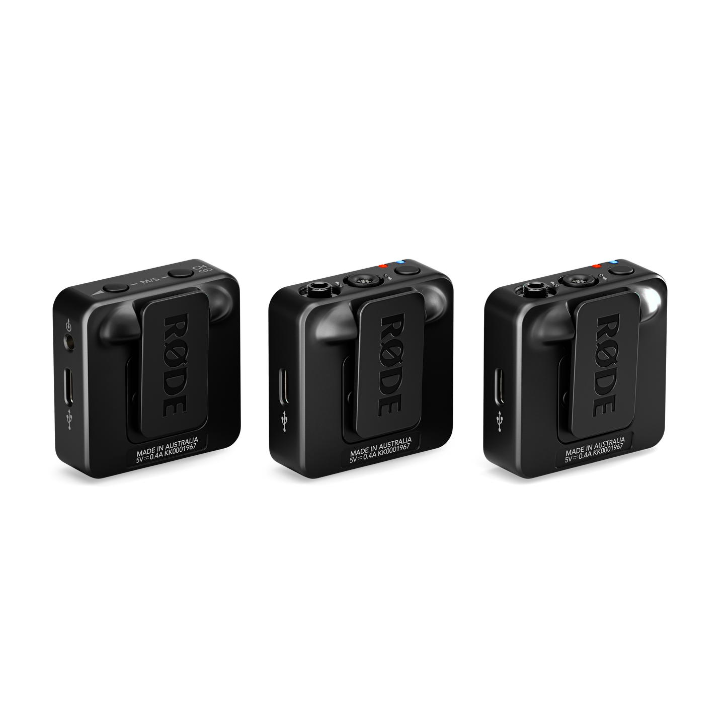 RØDE Wireless GO III (Gen 3) draadloze microfoon-set met 2 zenders - Draadloze microfoons