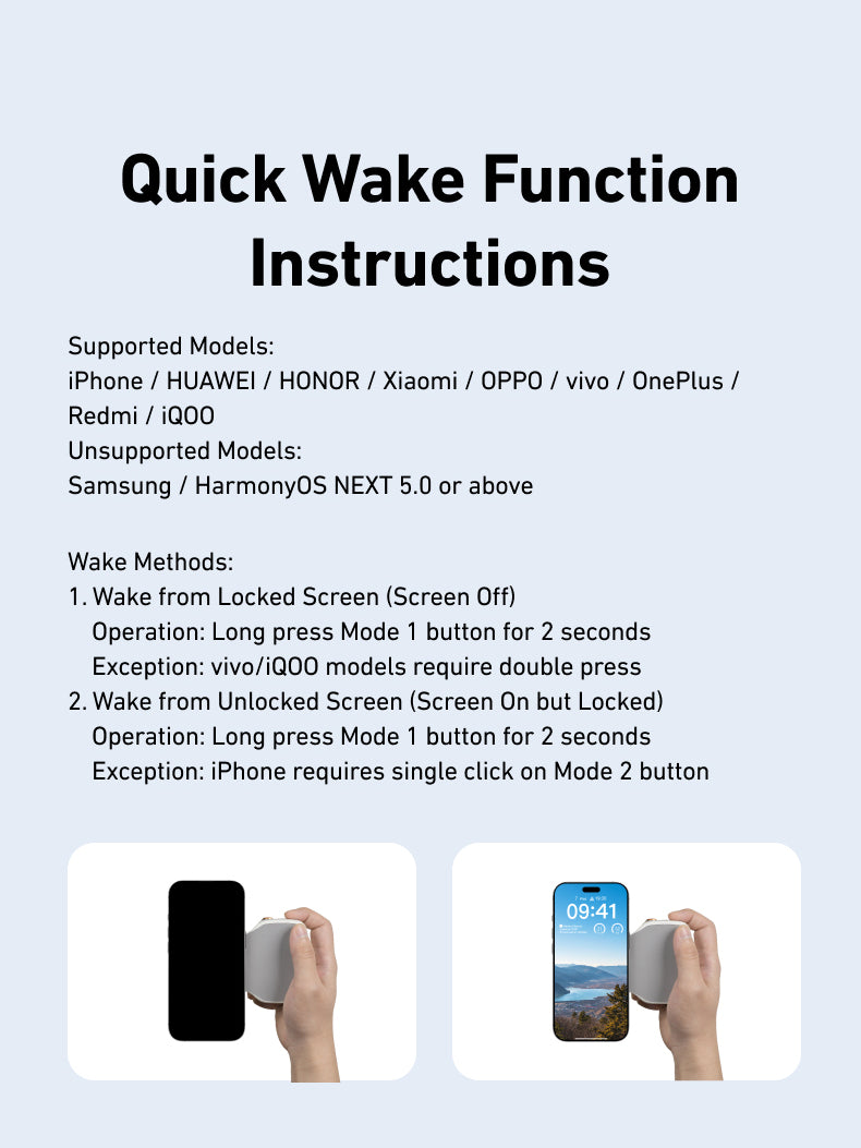 Telesin Fun Shot Magnetic Grip 2 - White