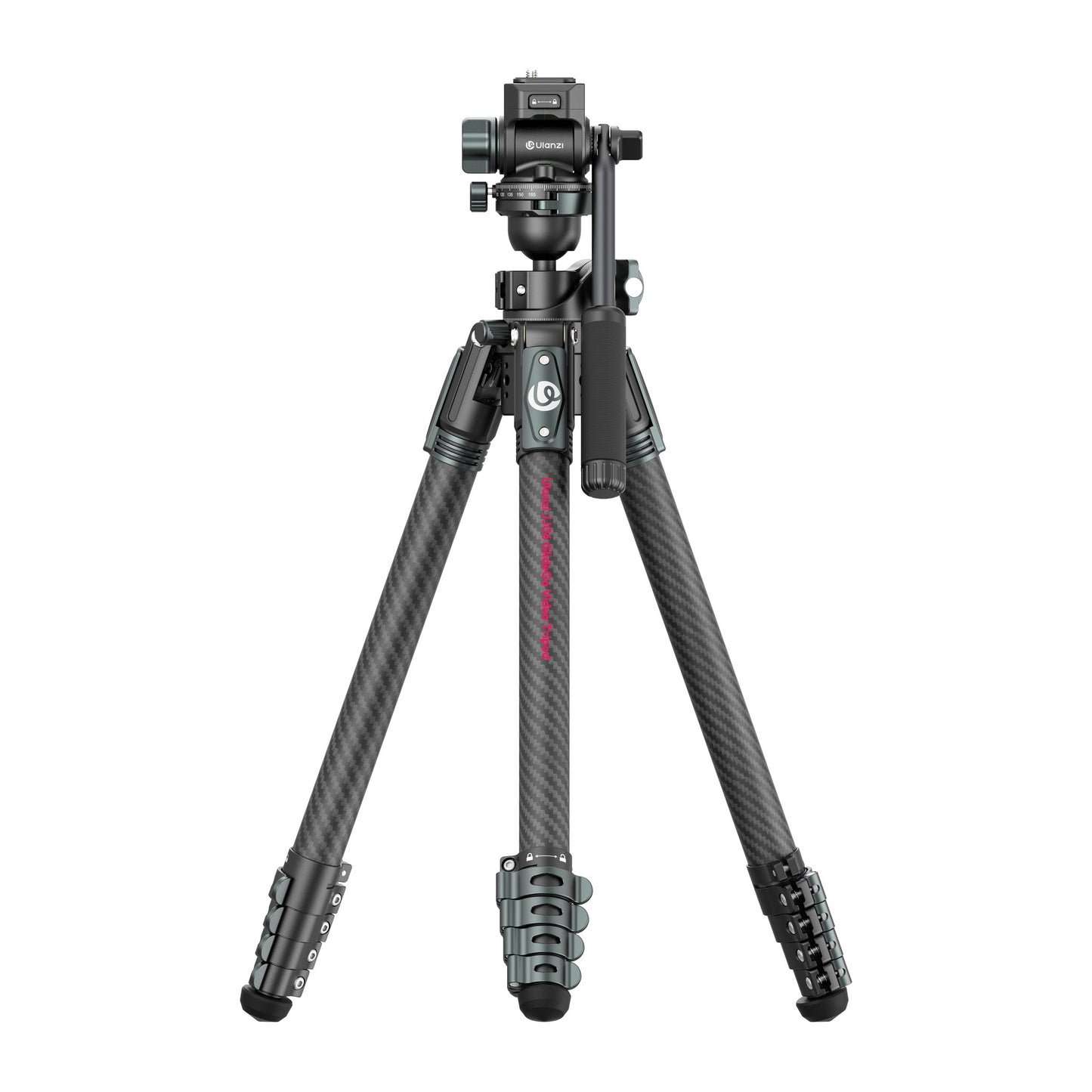 Ulanzi GlideGo JJ06 Video Tripod Carbon - Black