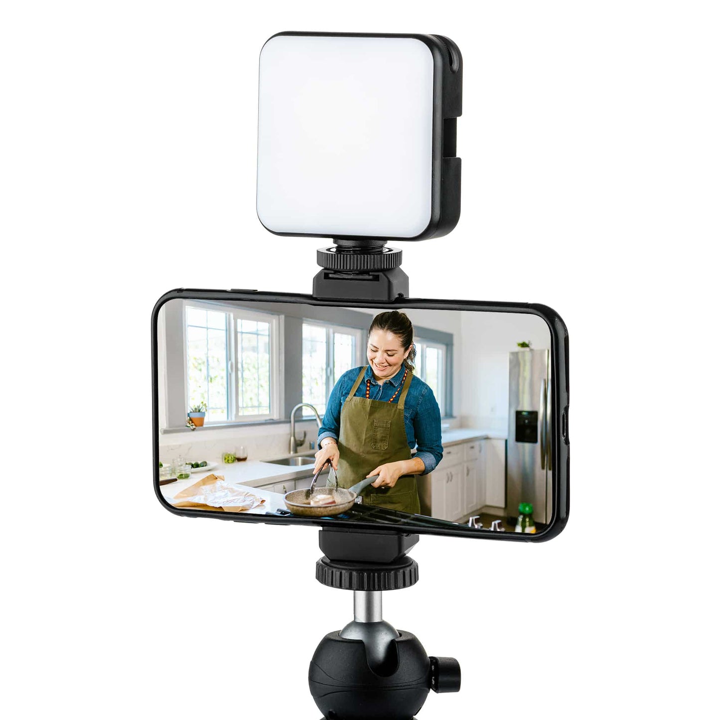 MOJOGEAR Premium telefoonhouder met cold shoe mount - Telefoonhouders