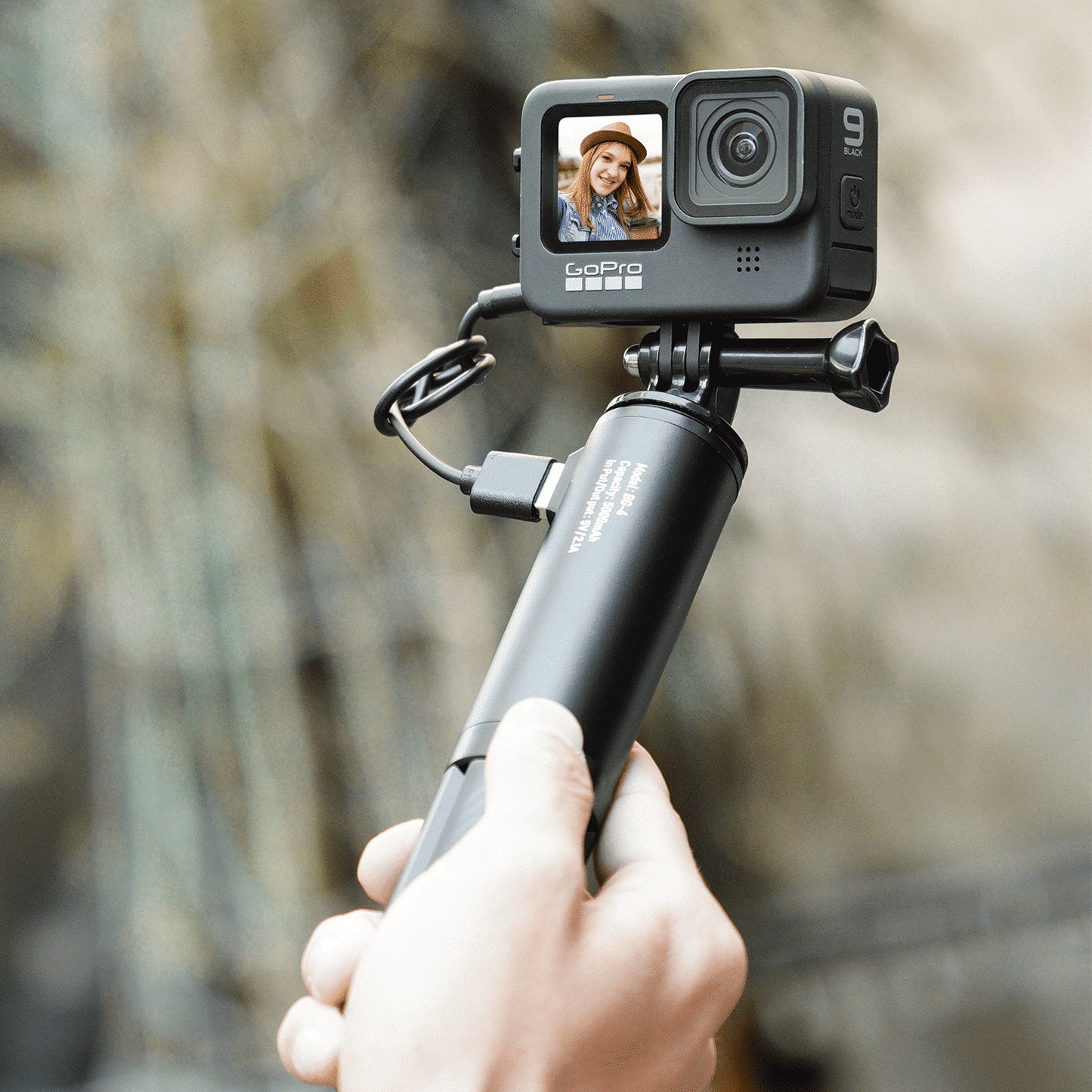 Ulanzi BG-4 power bank grip with tripod - 5000 mAh