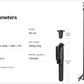 Ulanzi SK-03 Selfie Stick Statief 160 cm met klem en Bluetooth remote - Selfiesticks