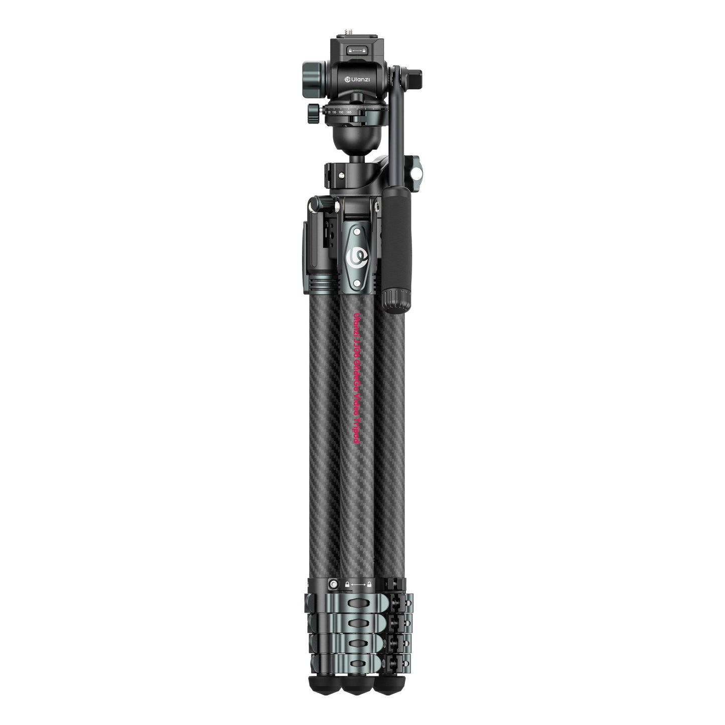 Ulanzi GlideGo JJ06 Video Tripod Carbon - Black