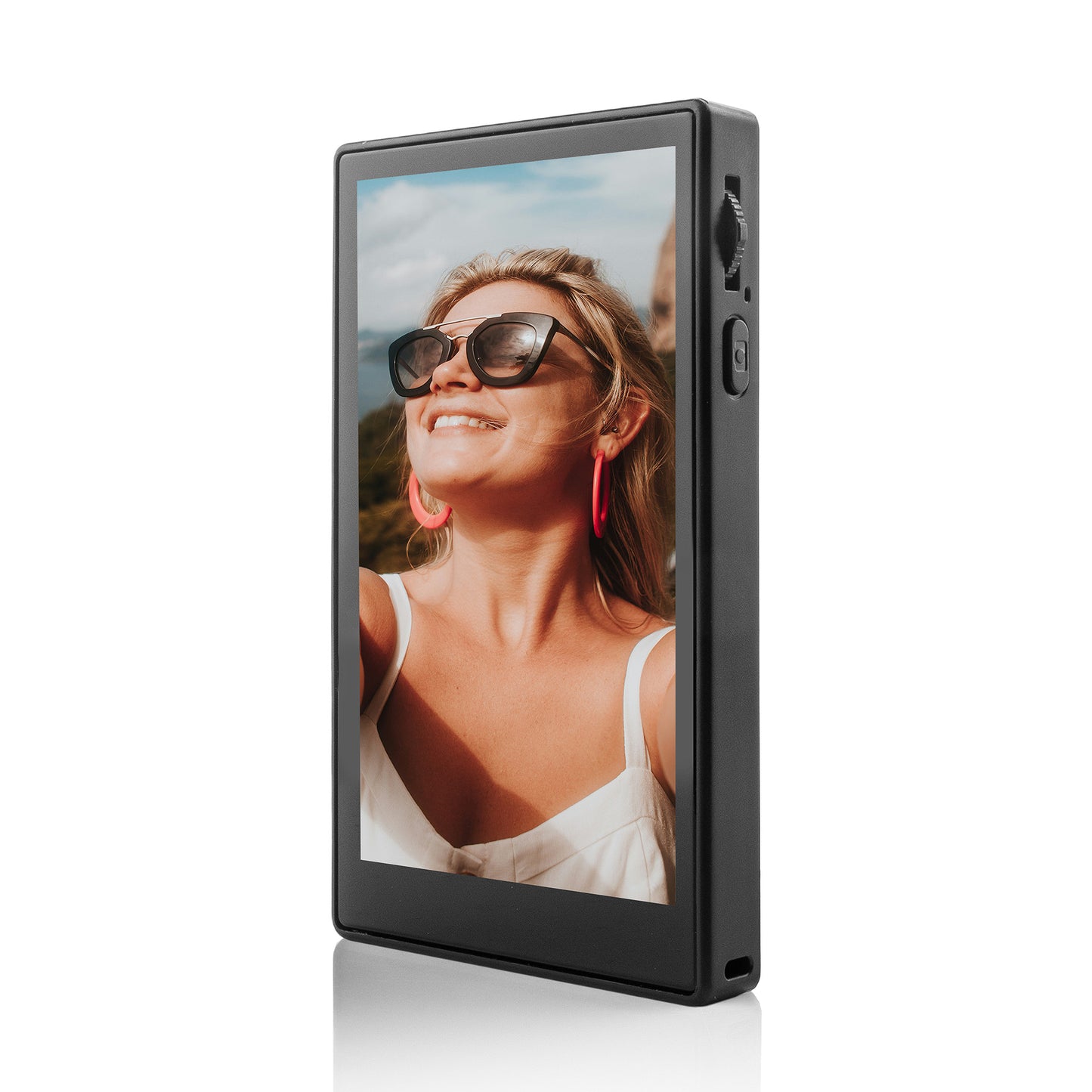 MOJOGEAR VS4 Touchscreen Selfie Vlog Monitor - Black
