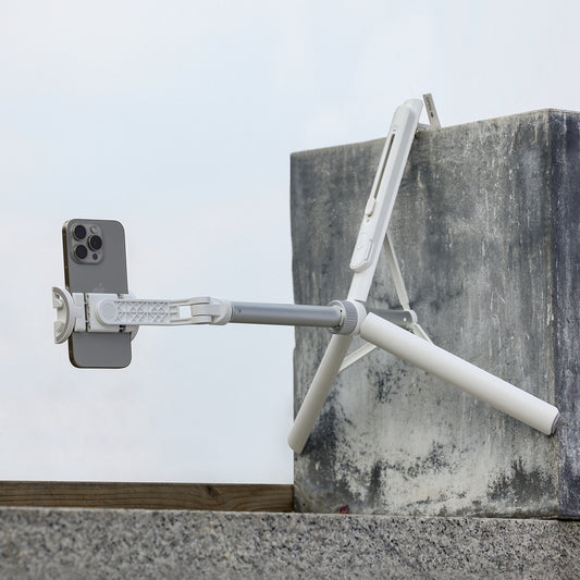 Ulanzi TT88 Overhead smartphone selfiestick - Wit - Selfiesticks