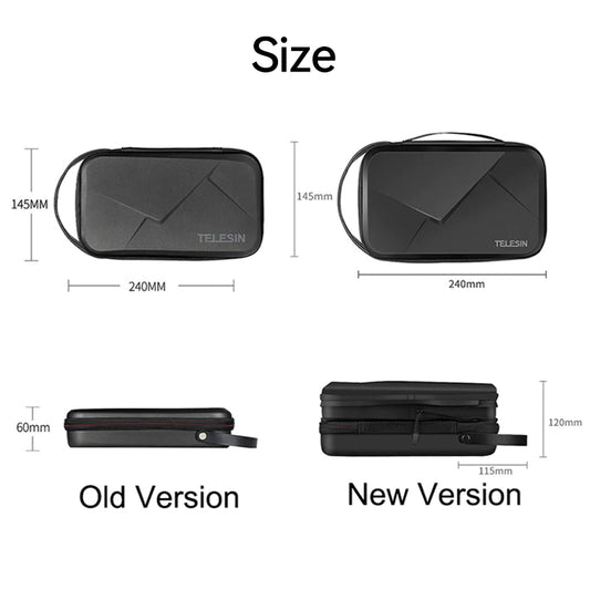 Telesin Opbergcase verstelbaar voor GoPro/camera/accessoires - GoPro Cases & behuizingen