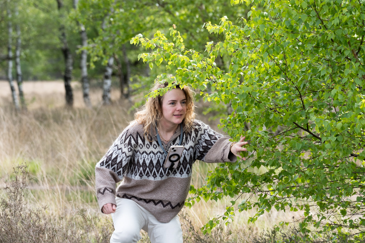 Telesin magnetische neck mount voor smartphone - Grijs - Telefoonhouders