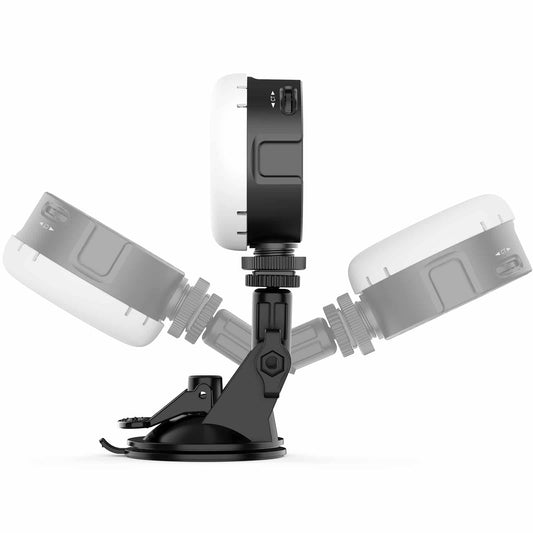 VIJIM VL69 LED-lamp voor videobellen – met zuignap voor laptop / computer / monitor - Laptoplampen