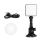 MOJOGEAR video conference LED lamp KIT - with suction cup for laptop / computer / monitor