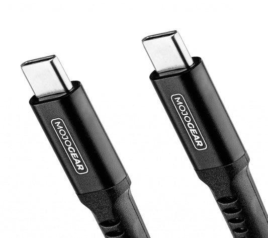 2x MOJOGEAR USB-C naar USB-C kabel 1.5 of 3 meter Extra Sterk [DUOPACK] - Telefoonkabels