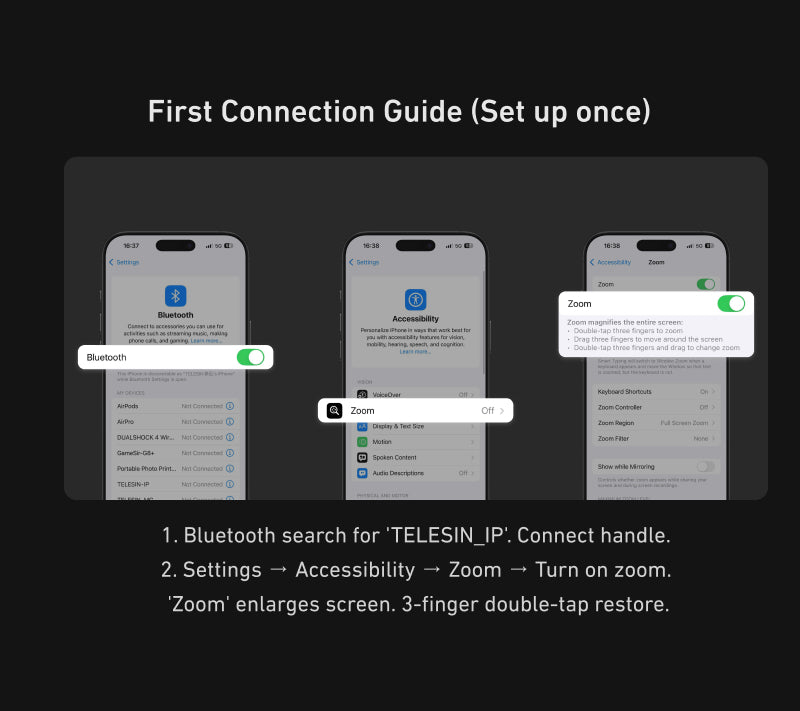 Telesin Master Grip V2 voor iPhone 17 Pro Max - Creator Combo met lamp en filter - GoPro-accessoires
