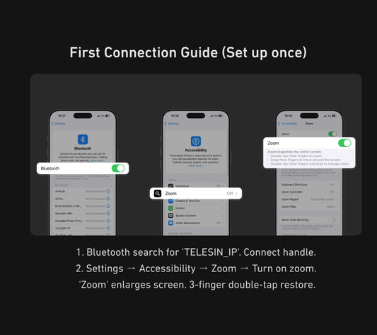 Telesin Master Grip V2 voor iPhone 17 Pro Max - Creator Combo met lamp en filter - GoPro-accessoires