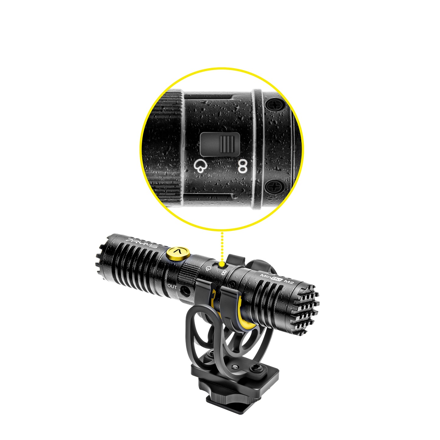 7RYMS MinBo M2 Bi-directional Directional Microphone