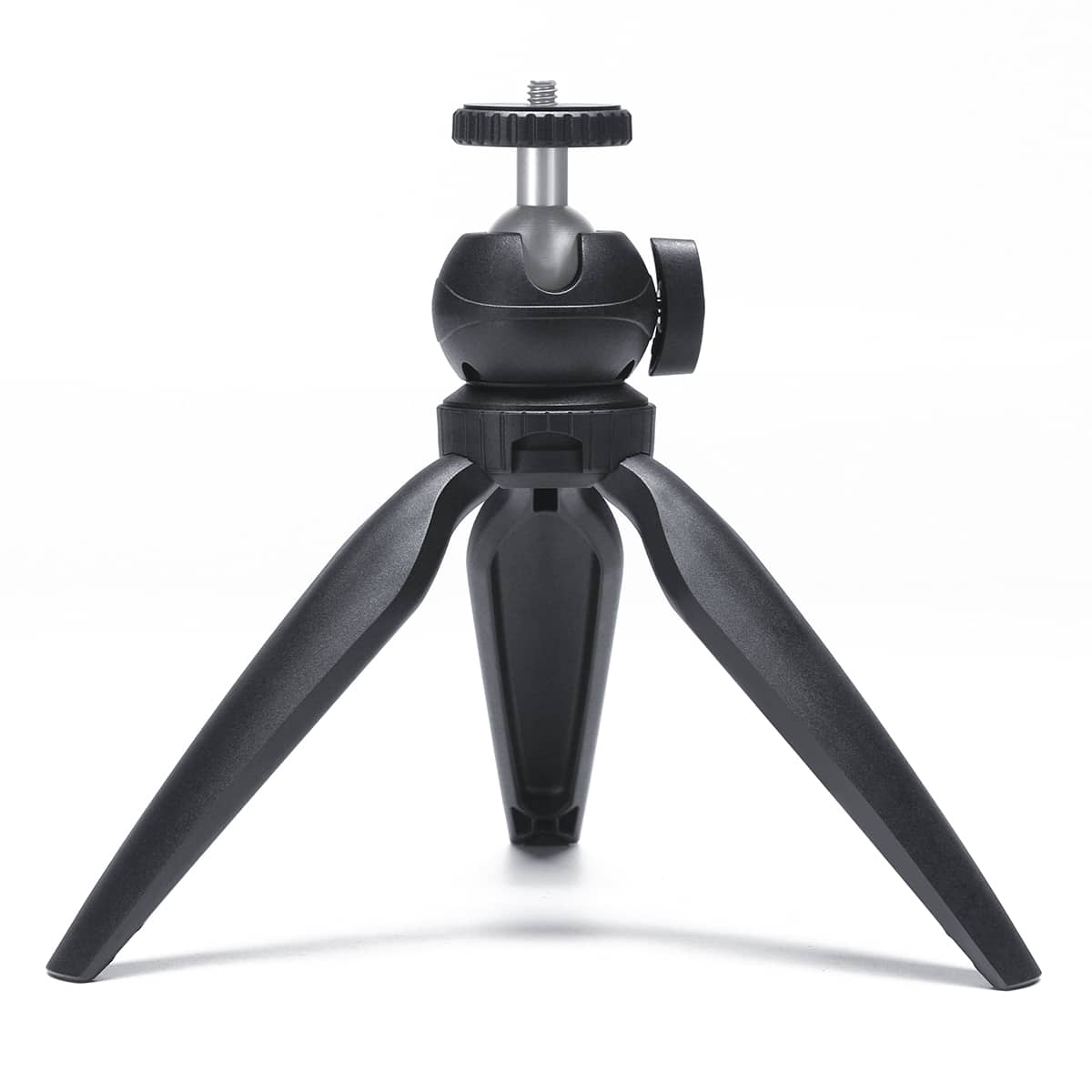 MOJOGEAR Video KIT / vlog set: Mini-statief + telefoonhouder + microfoon + lampje - Ministatieven