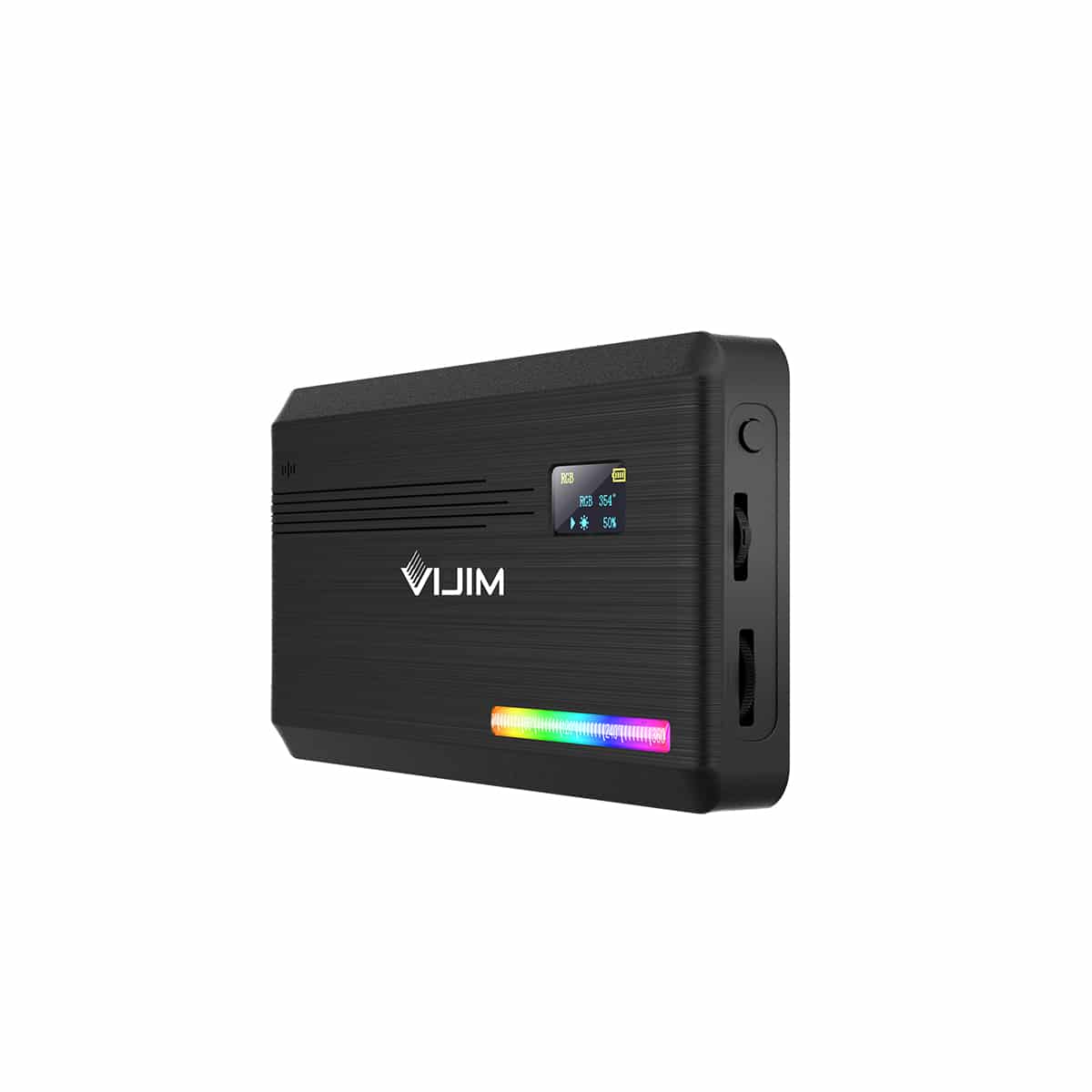 VIJIM RGB Multi Color LED-videolamp VL196 - Cameralampen