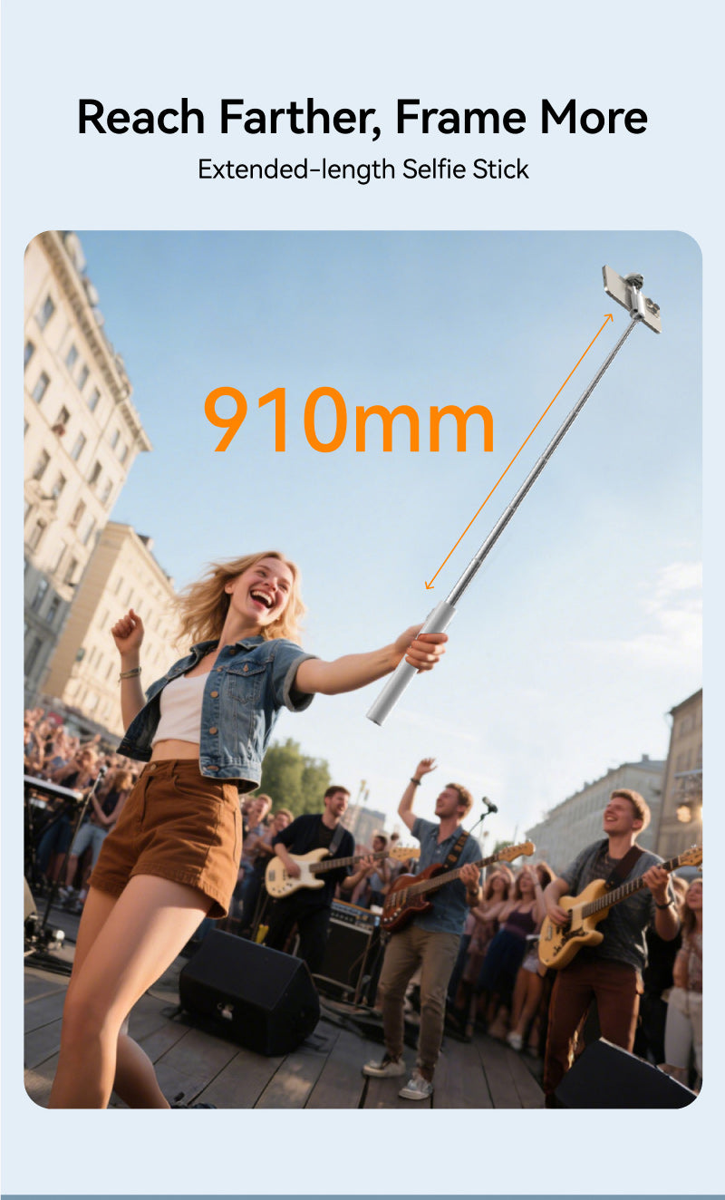 Telesin P1-TSS-001 Selfie Stick Tripod - White