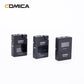 Comica BoomX-D D2 wireless microphone set with 2 transmitter and receiver for camera and smartphone