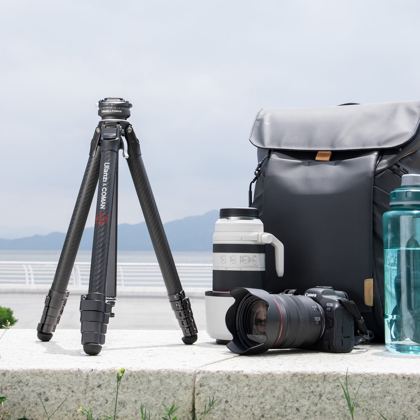 Ulanzi x Coman Zero Y Carbon lichtgewicht Travel Statief - Grote statieven