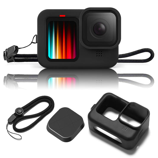 MOJOGEAR Siliconen beschermhoes voor GoPro Hero 9,10,11 en 12 - GoPro Cases & behuizingen