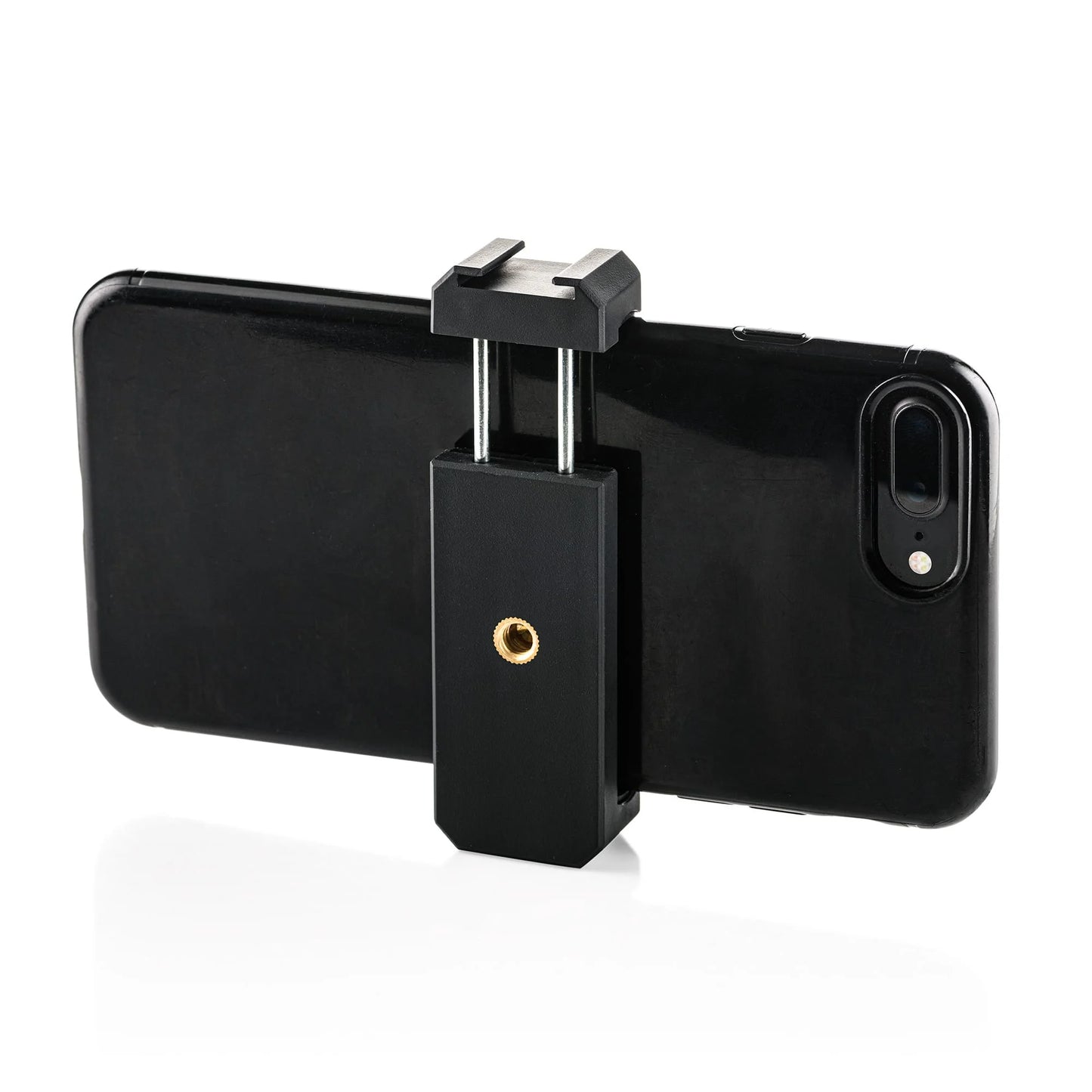 MOJOGEAR Telefoon statief met uitschuifbare poten tot 110cm - met premium telefoonhouder - Grote statieven