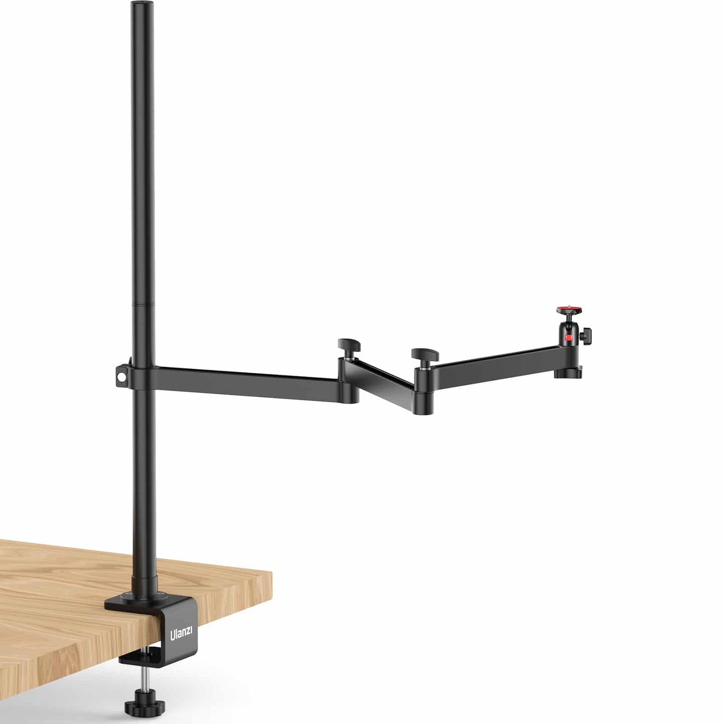 Ulanzi adjustable desk stand with table clamp for camera or video light - 1 arm